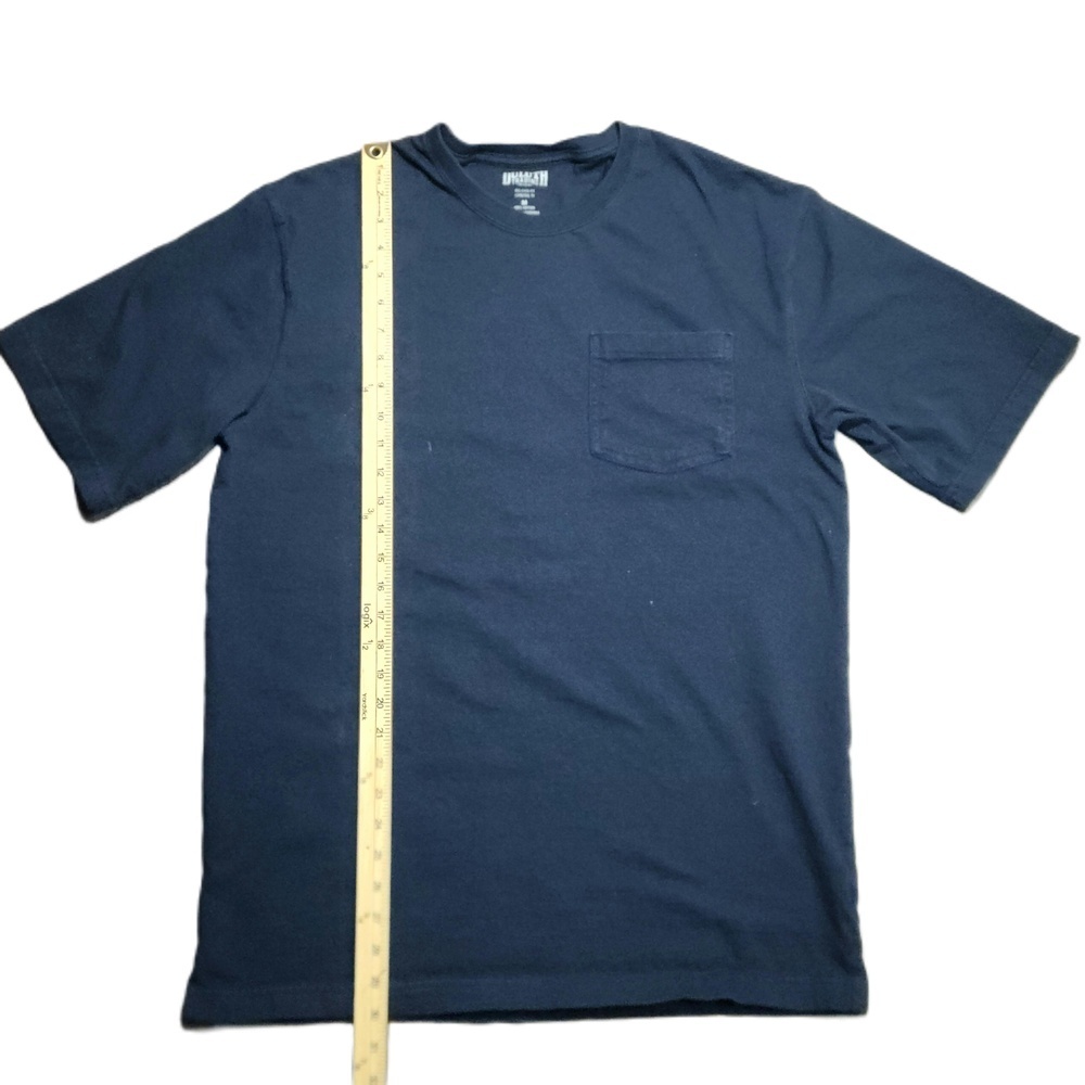 Duluth Trading Co Mens Blue Short Sleeve Pocket T Shirt Medium - Picture 5 of 6